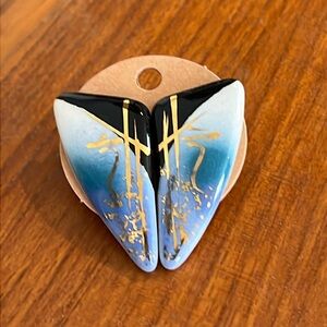 Vintage Ceramic Earrings 1989’s